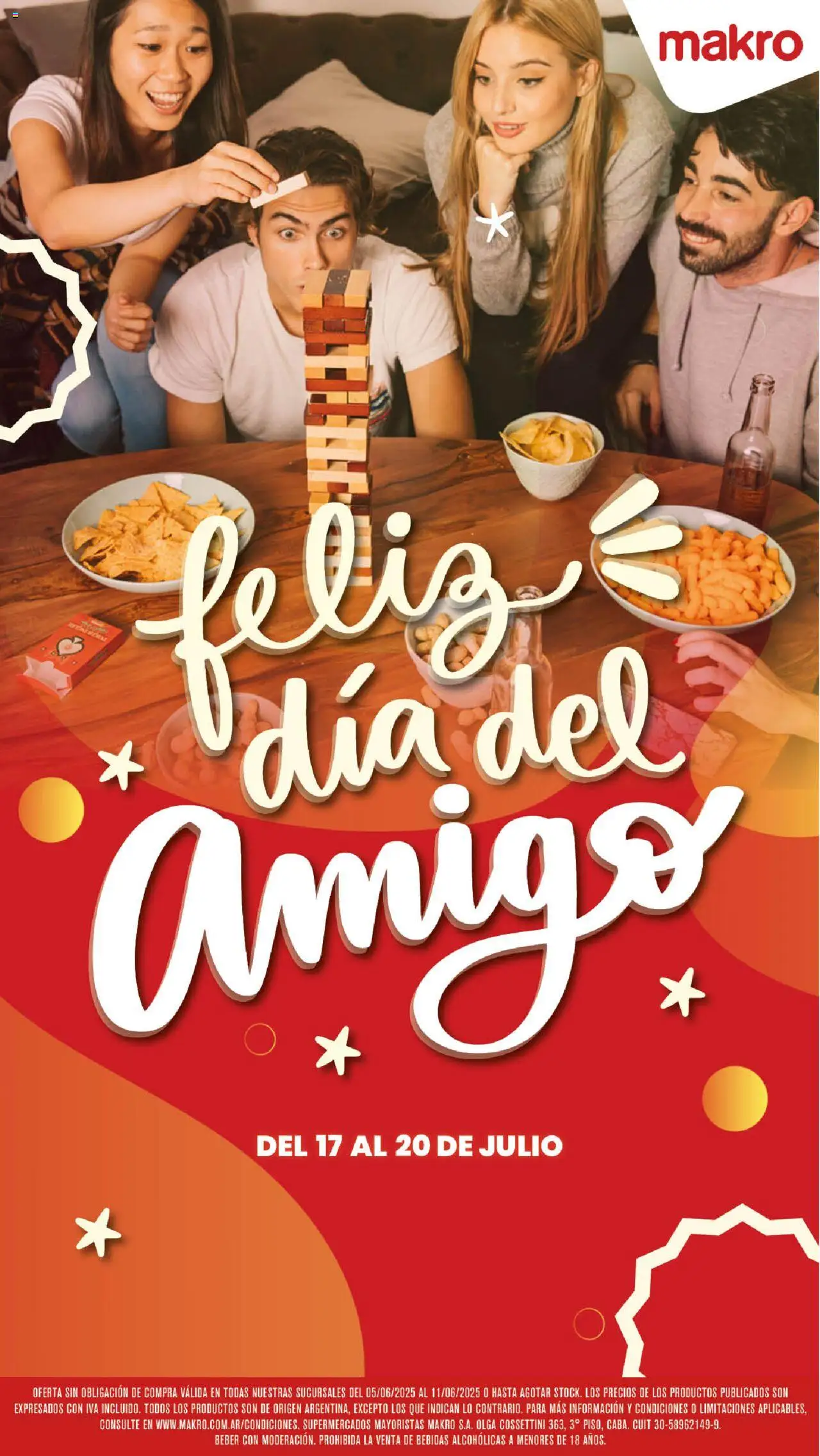 Makro Ofertas especiales día del amigo │ válido desde el 17.07.2025 | Página: 1