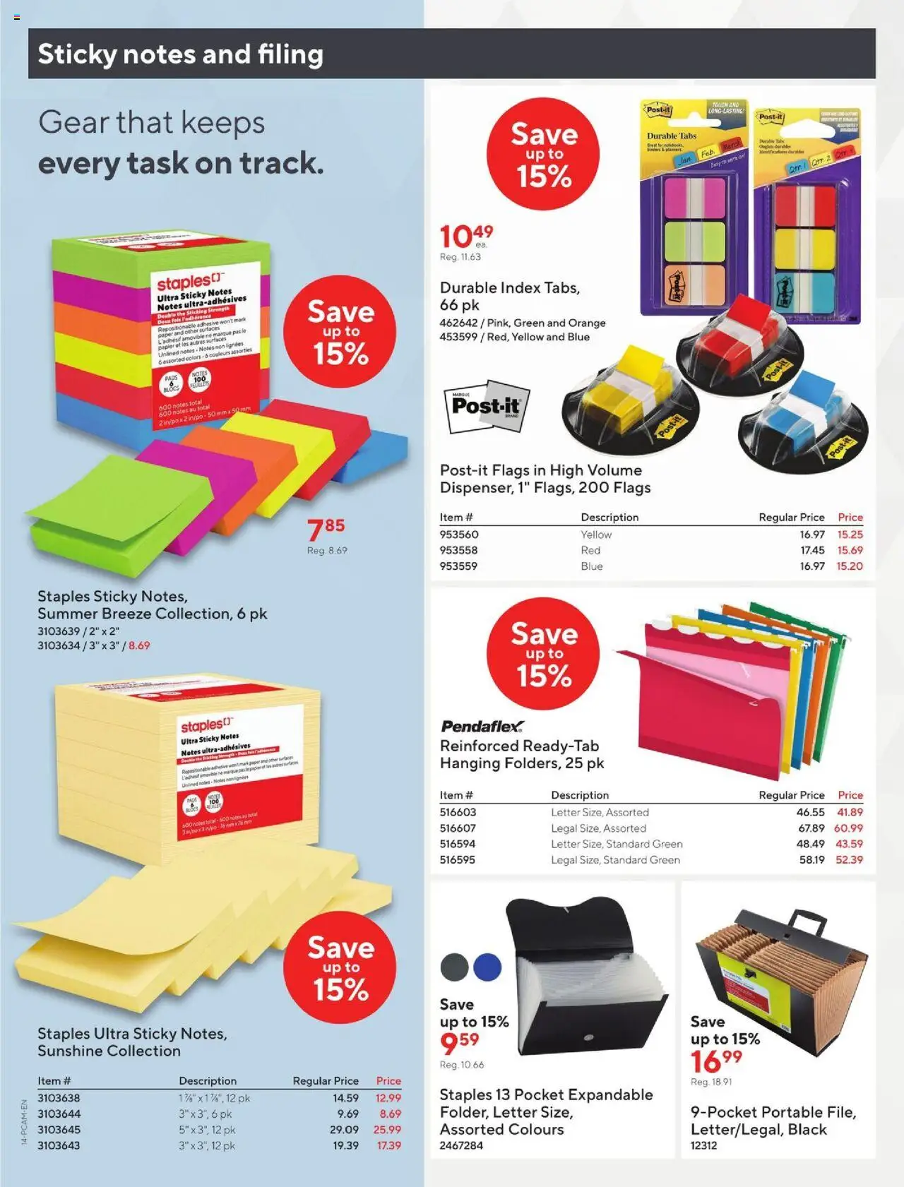 Staples flyer valid from 03.10.2025 | Page: 14