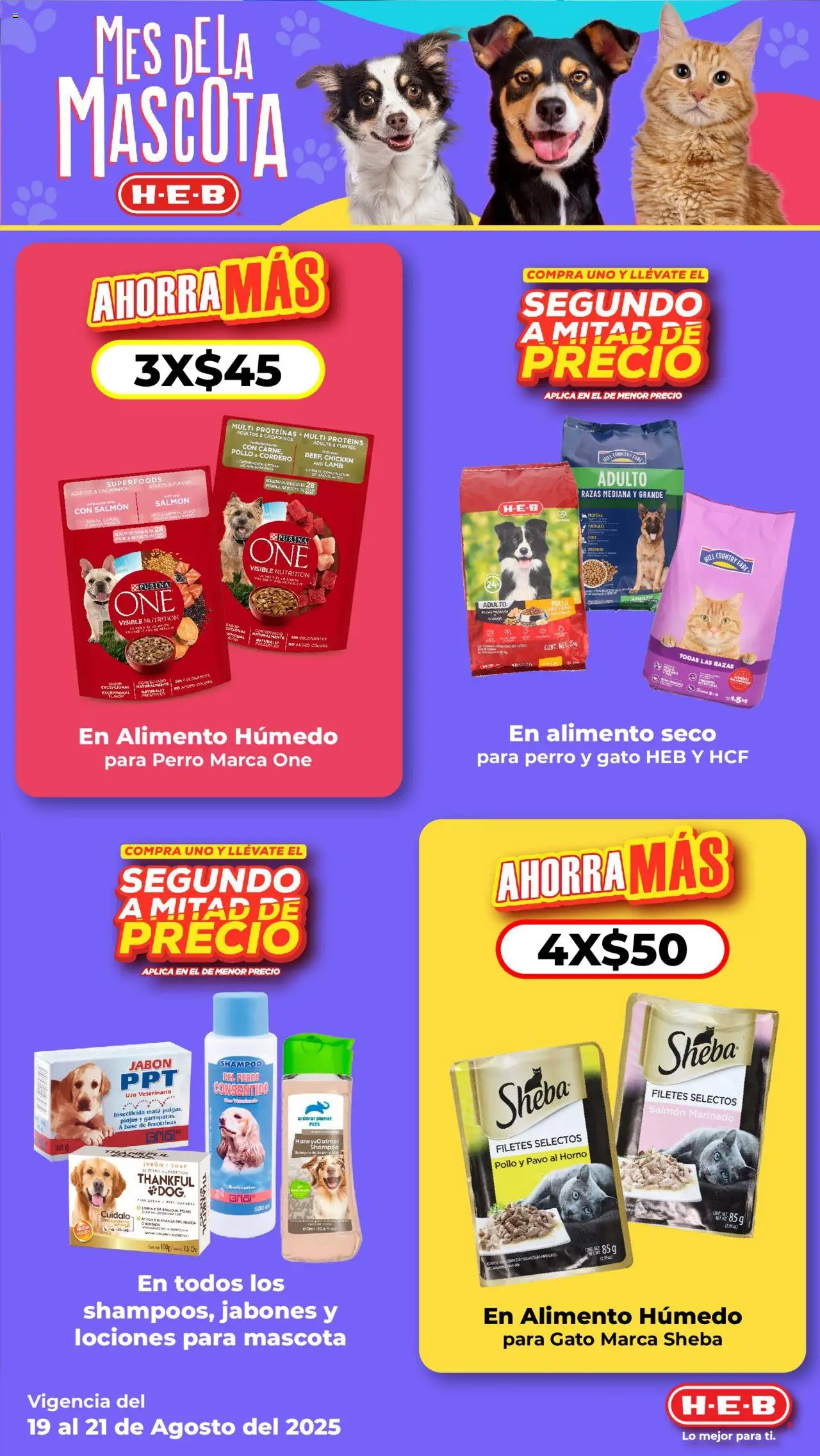 Nuevas ofertas de H-E-B válidas en toda la República Mexicana desde el 19.08.2025. ¡Encuentra las mejores ofertas en H-E-B folleto! | Página: 11 | Productos: Pollo, Avena, Brillo, Jabón