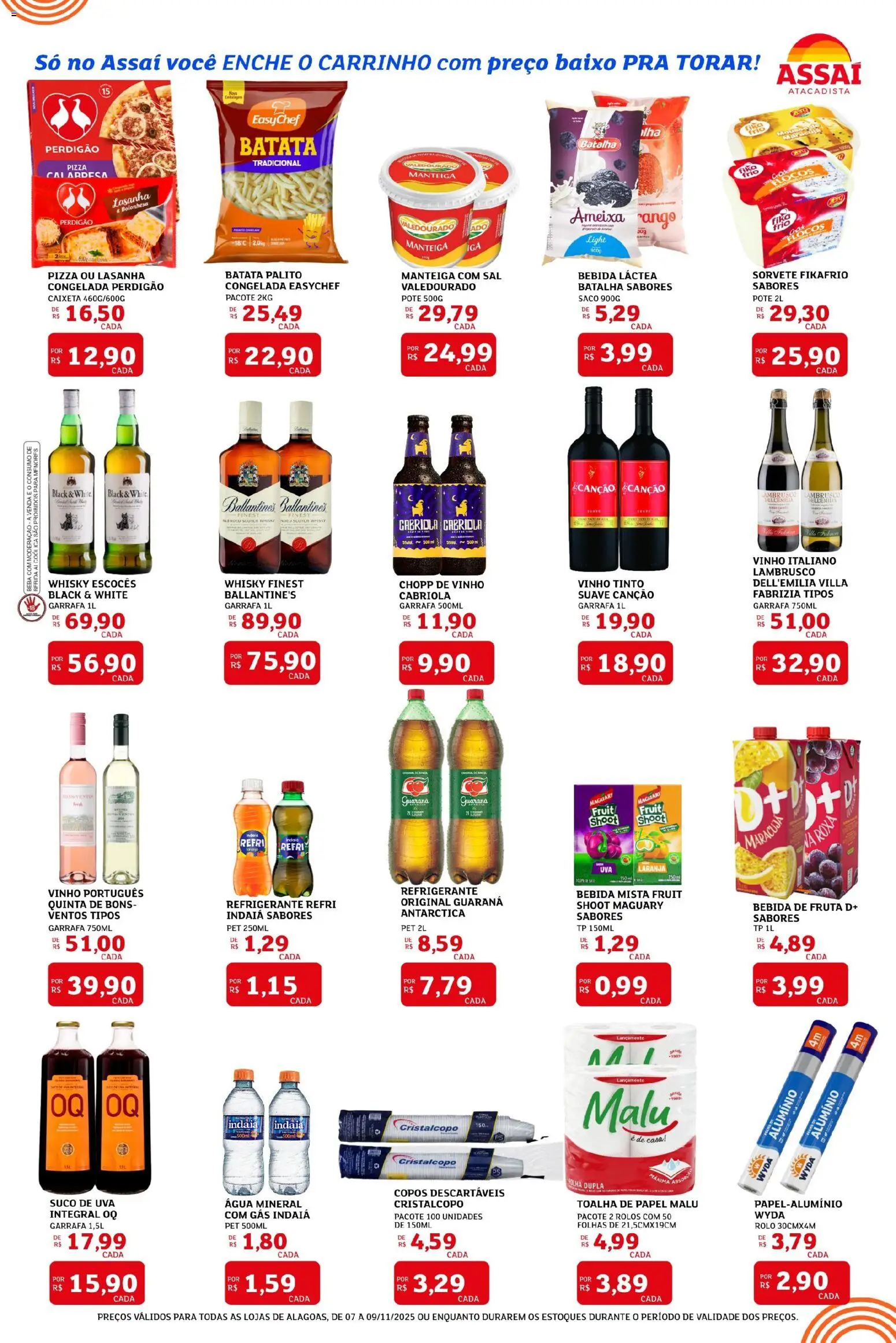 Assaí Atacadista Folheto - válido de 07.11.2025 | Página: 2 | Produtos: Maracujá, Carrinho, Baixo, Sorvete