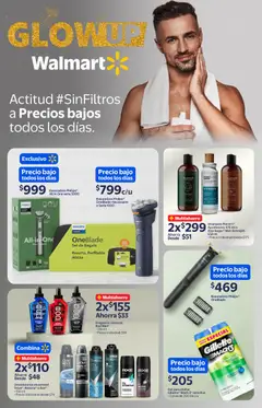 Vista previa de Walmart folleto, nuevo folleto de la tienda, válido en México a partir del 11.02.2026 | Página: 14 | Productos: Desodorante, Antitranspirante, Rasuradora, Fragancia