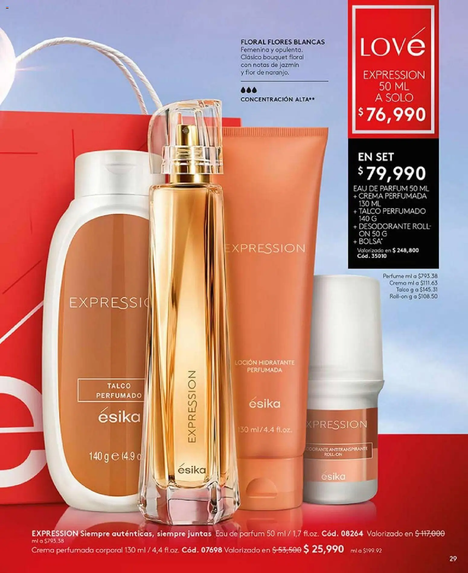 Ésika revista - valida desde el 01.03.2026 | Página: 28 | Productos: Crema, Loción, Perfume, Desodorante