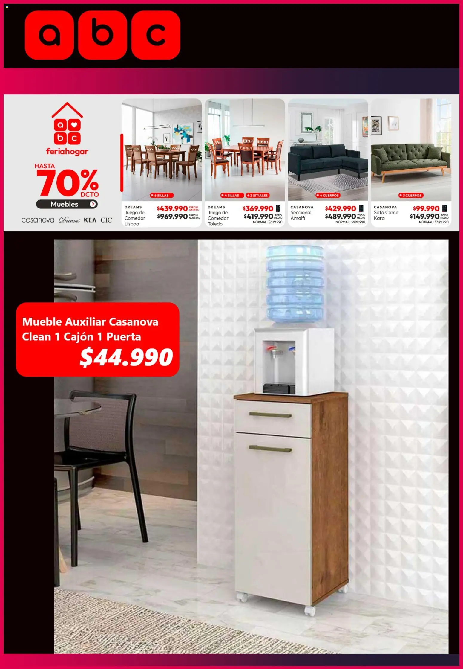 ABC Ofertas  │ válido desde el 09.04.2026 | Página: 3 | Productos: Cama, Sofá