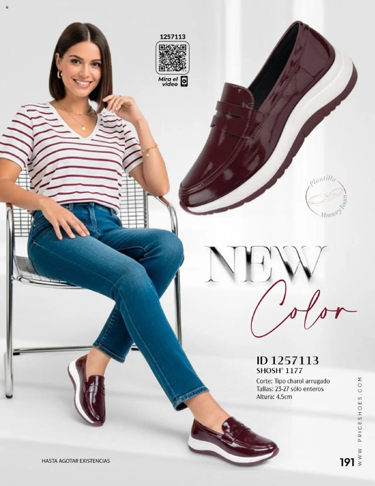 Nuevas ofertas de Price Shoes válidas en toda la República Mexicana desde el 25.09.2025. ¡Encuentra las mejores ofertas en Price Shoes - Catálogo Vestir Casual! | Página: 191 | Productos: Video