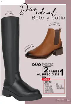 Nuevas ofertas de Cklass válidas en toda la República Mexicana desde el 01.09.2025. ¡Encuentra las mejores ofertas en Cklass - Catálogo Promo Semanal ! | Página: 131 | Productos: Botín