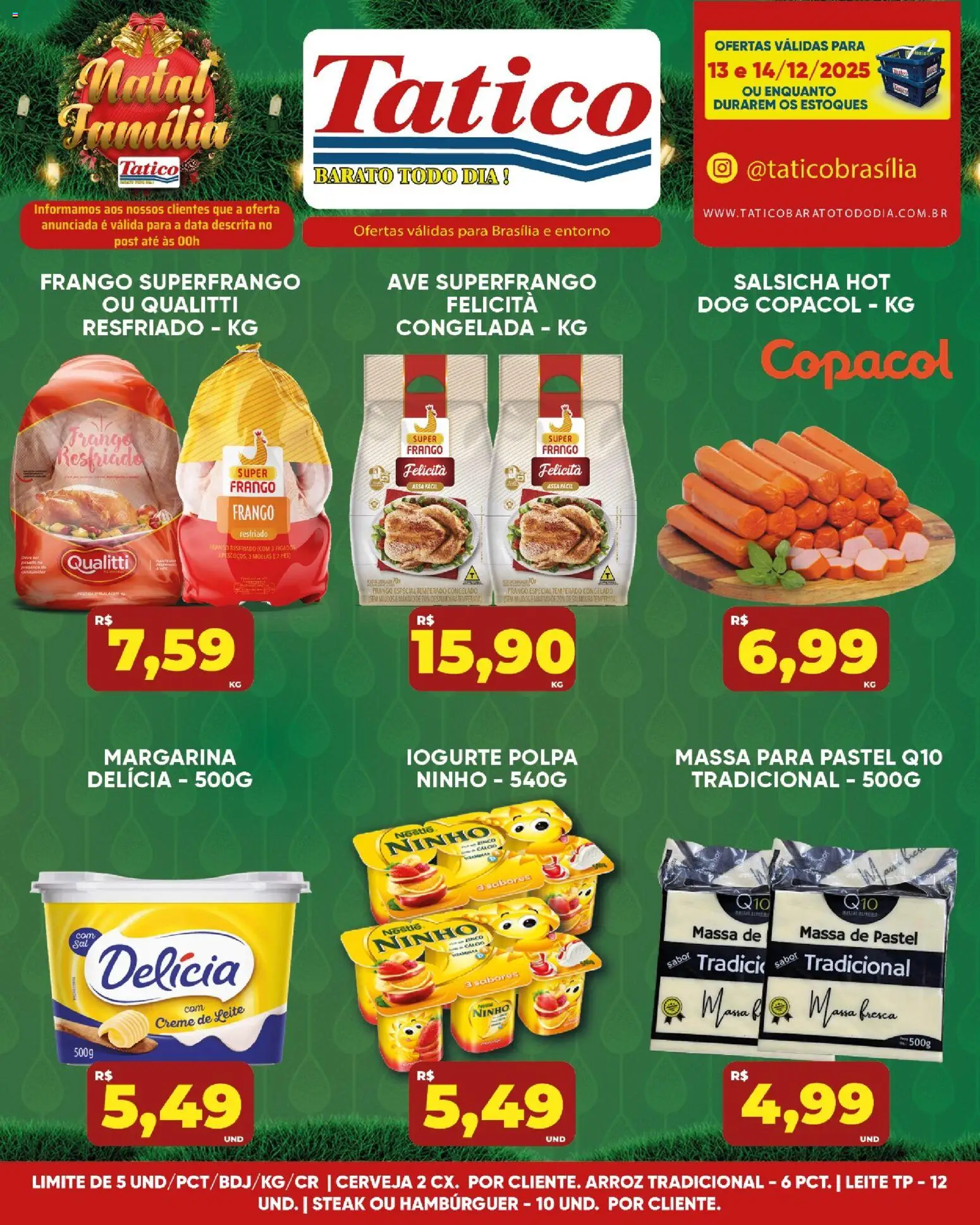 Tatico Folheto - válido de 15.12.2025 | Página: 28 | Produtos: Iogurte, Arroz, Cálcio, Creme