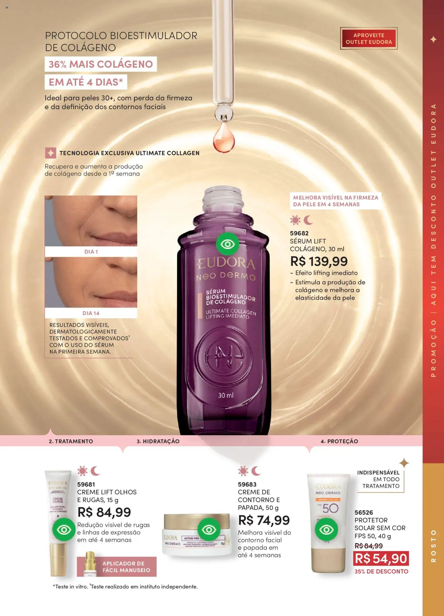 Eudora Folheto - válido de 17.12.2025 | Página: 110 | Produtos: Colágeno, Sérum, Creme