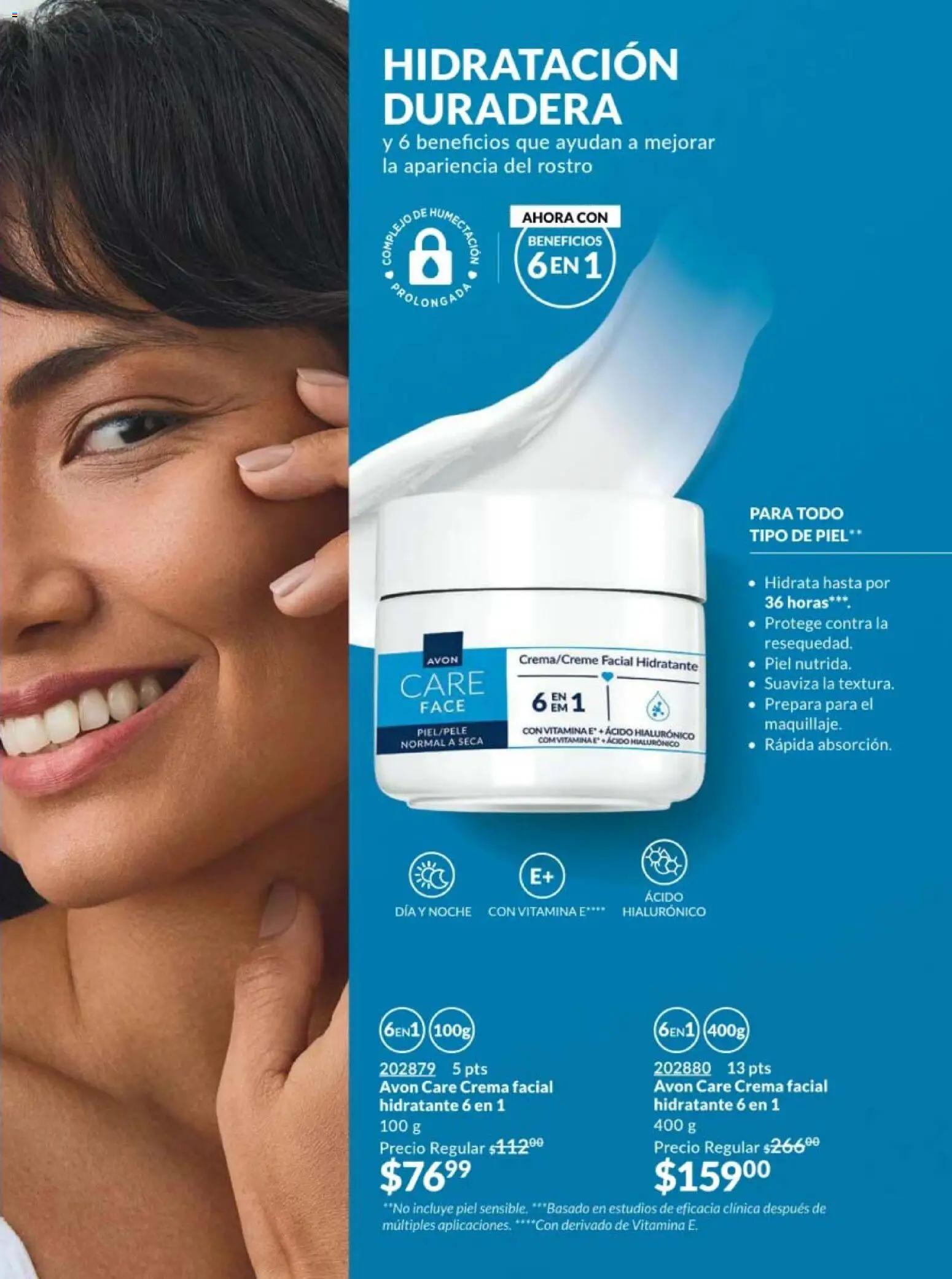 Nuevas ofertas de AVON válidas en toda la República Mexicana desde el 20.02.2026. ¡Encuentra las mejores ofertas en AVON campaña 4 2026! | Página: 133 | Productos: Crema