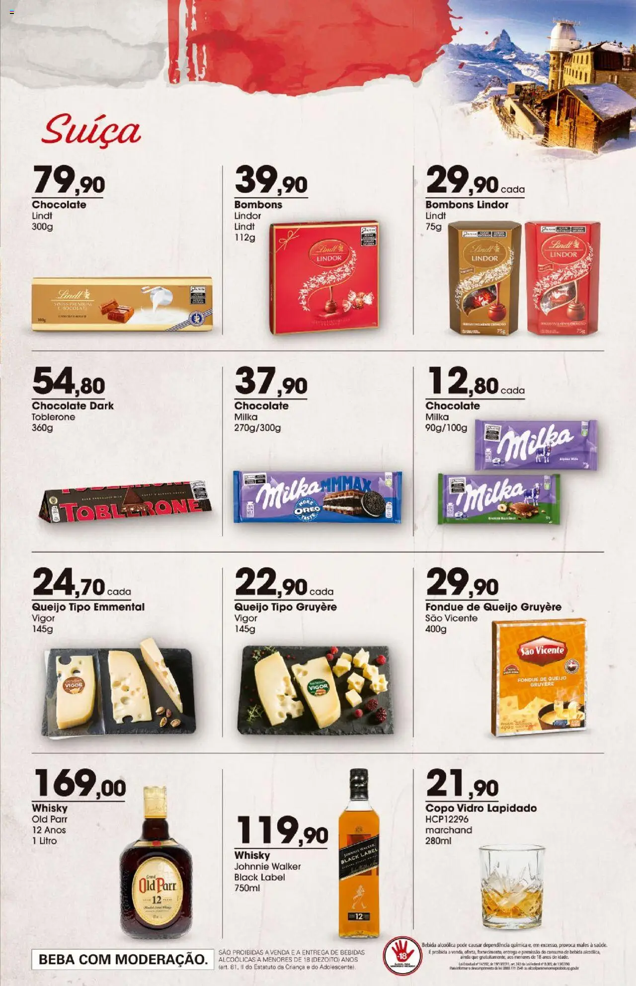 Zaffari Folheto - válido de 07.08.2025 | Página: 15 | Produtos: Whisky, Queijo, Chocolate, Bebida