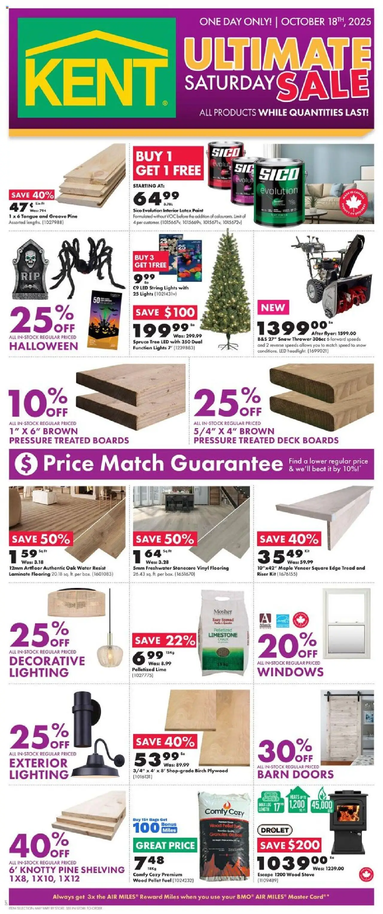 Kent flyer valid from 16.10.2025 | Page: 1 | Products: Stove
