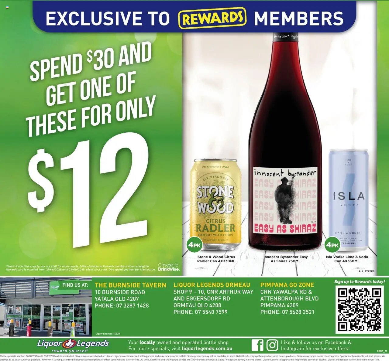 Liquor Legends catalogue - valid from 27.08.2025 | Page: 8 | Products: Beer, Sugar, Lime, Phone