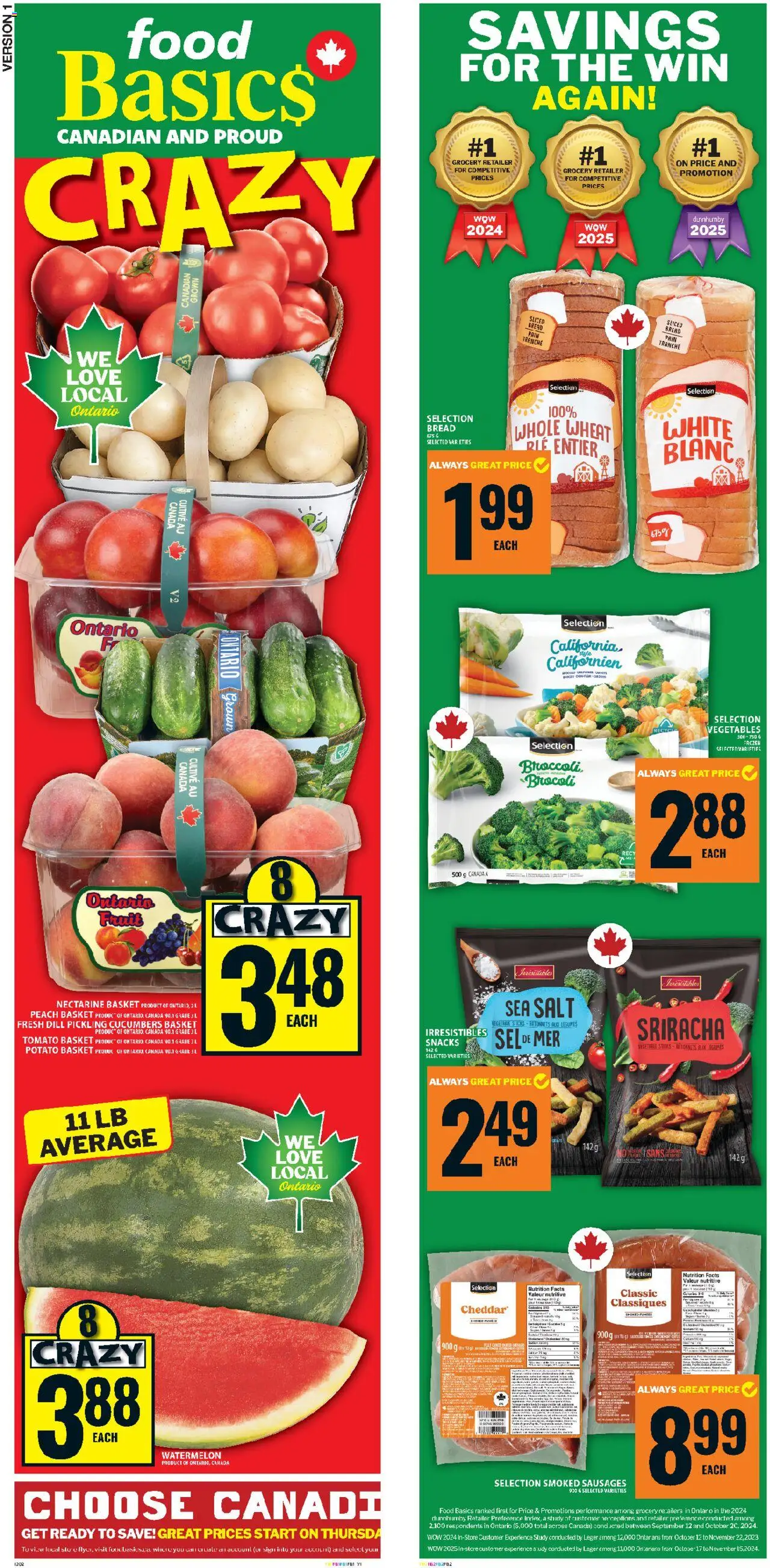 Food Basics flyer valid from 07.08.2025 | Page: 2