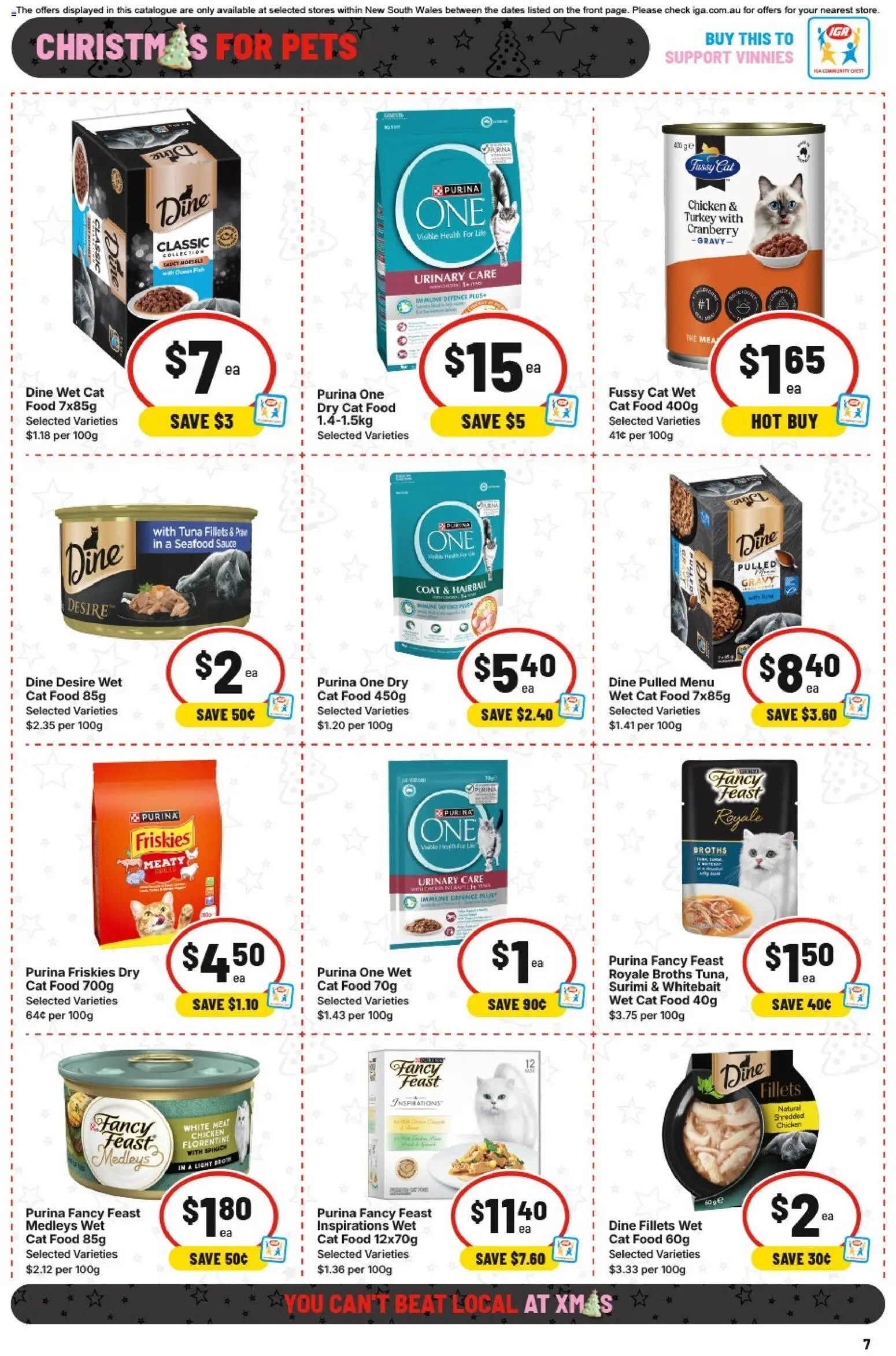 IGA catalogue - valid from 10.12.2025 | Page: 12 | Products: Light, Meat, Spinach, Seafood
