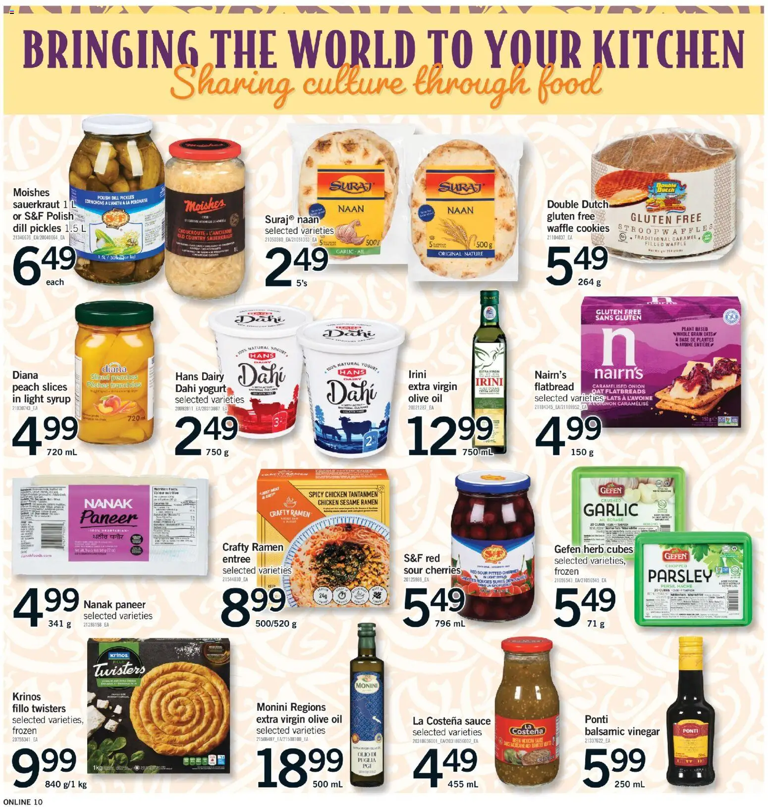 Fortinos flyer valid from 27.12.2025 | Page: 10 | Products: Cookies, Yogurt, Oil, Chicken