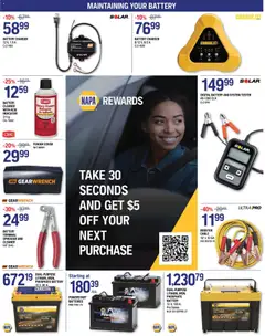 Preview of NAPA Auto Parts weekly flyer from shop NAPA Auto Parts valid from 01.03.2026 | Page: 7