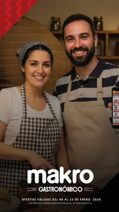 Vista previa Makro ofertas válido desde el 08.01.2026