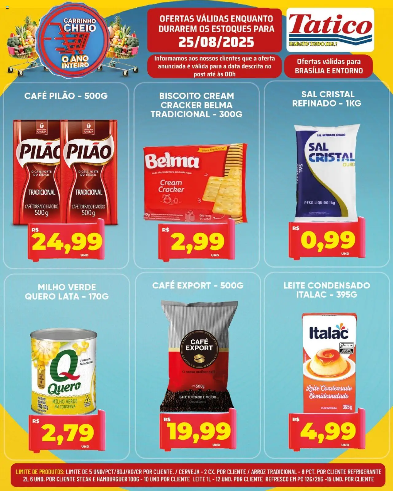 Tatico Folheto - válido de 25.08.2025 | Página: 4 | Produtos: Pó, Leite, Cerveja, Leite condensado