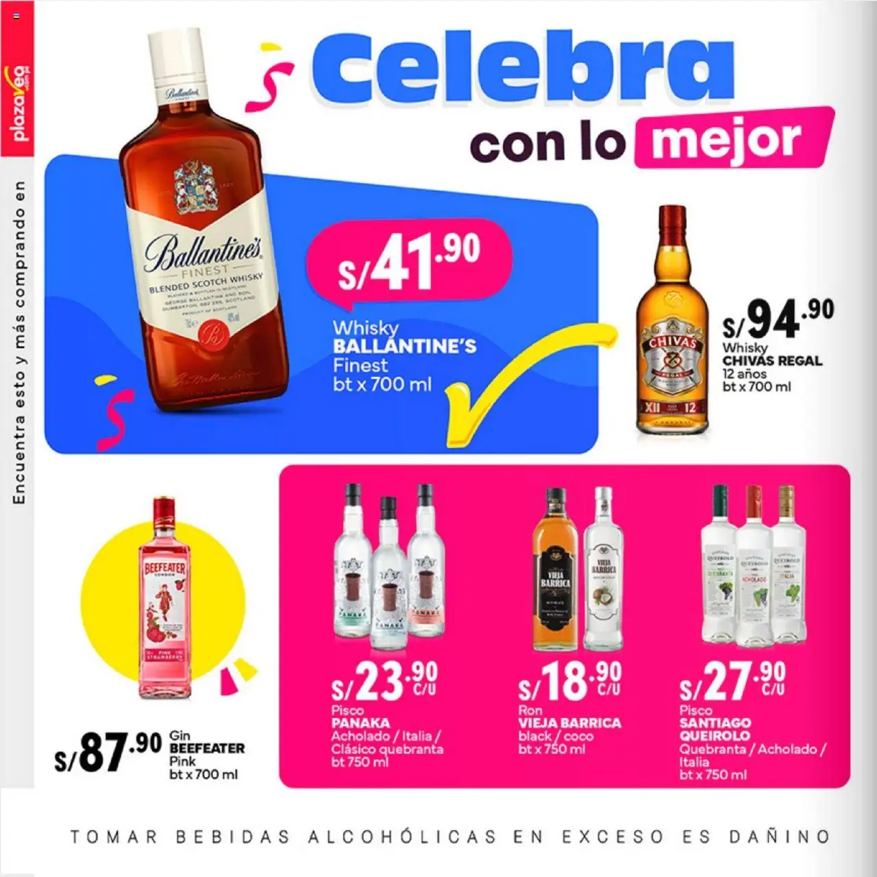 Catálogo Plaza Vea válido desde 01.10.2025 | Página: 14 | Productos: Whisky
