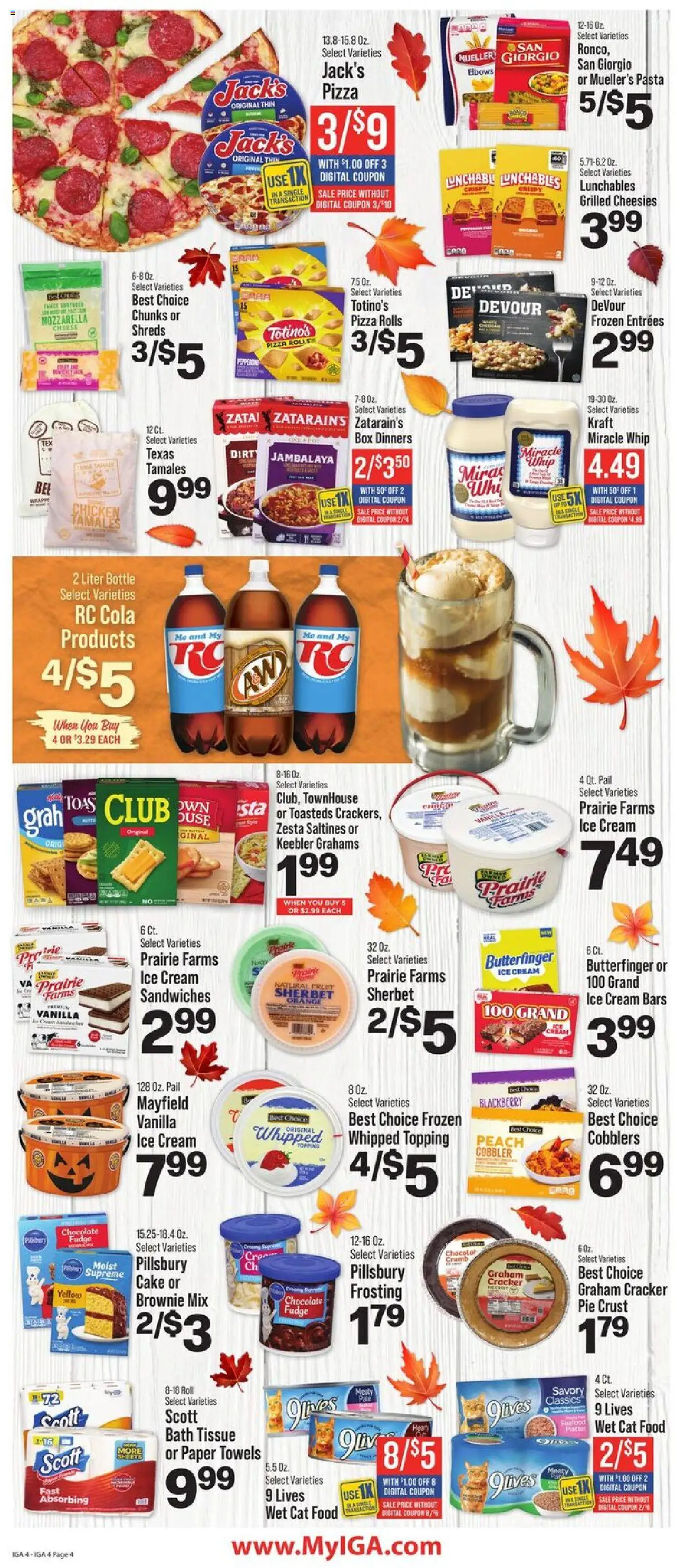 IGA Weekly Ad - valid from 15.10.2025 | Page: 5 | Products: Box, Chocolate, Cream, Peach