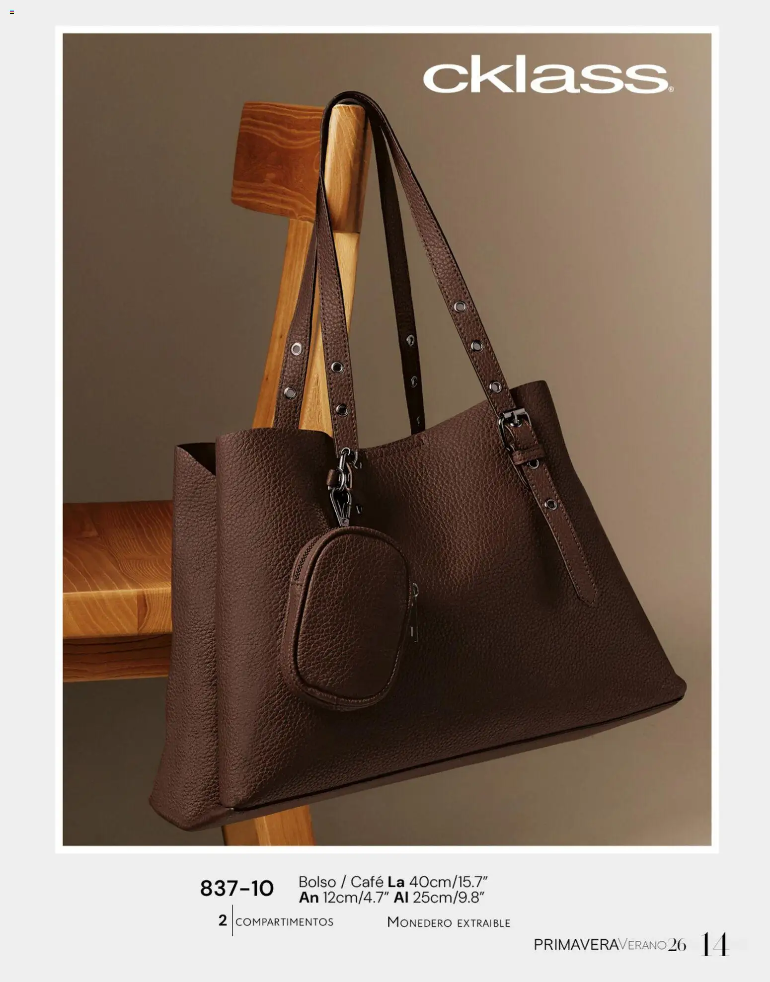 Nuevas ofertas de Cklass válidas en toda la República Mexicana desde el 02.01.2026. ¡Encuentra las mejores ofertas en Cklass catálogo Handbags! | Página: 15 | Productos: Monedero, Bolso, Café
