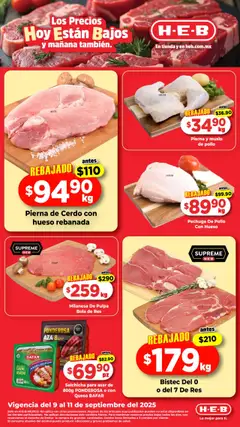 Vista previa de H-E-B - Folleto, nuevo folleto de la tienda, válido en México a partir del 09.09.2025