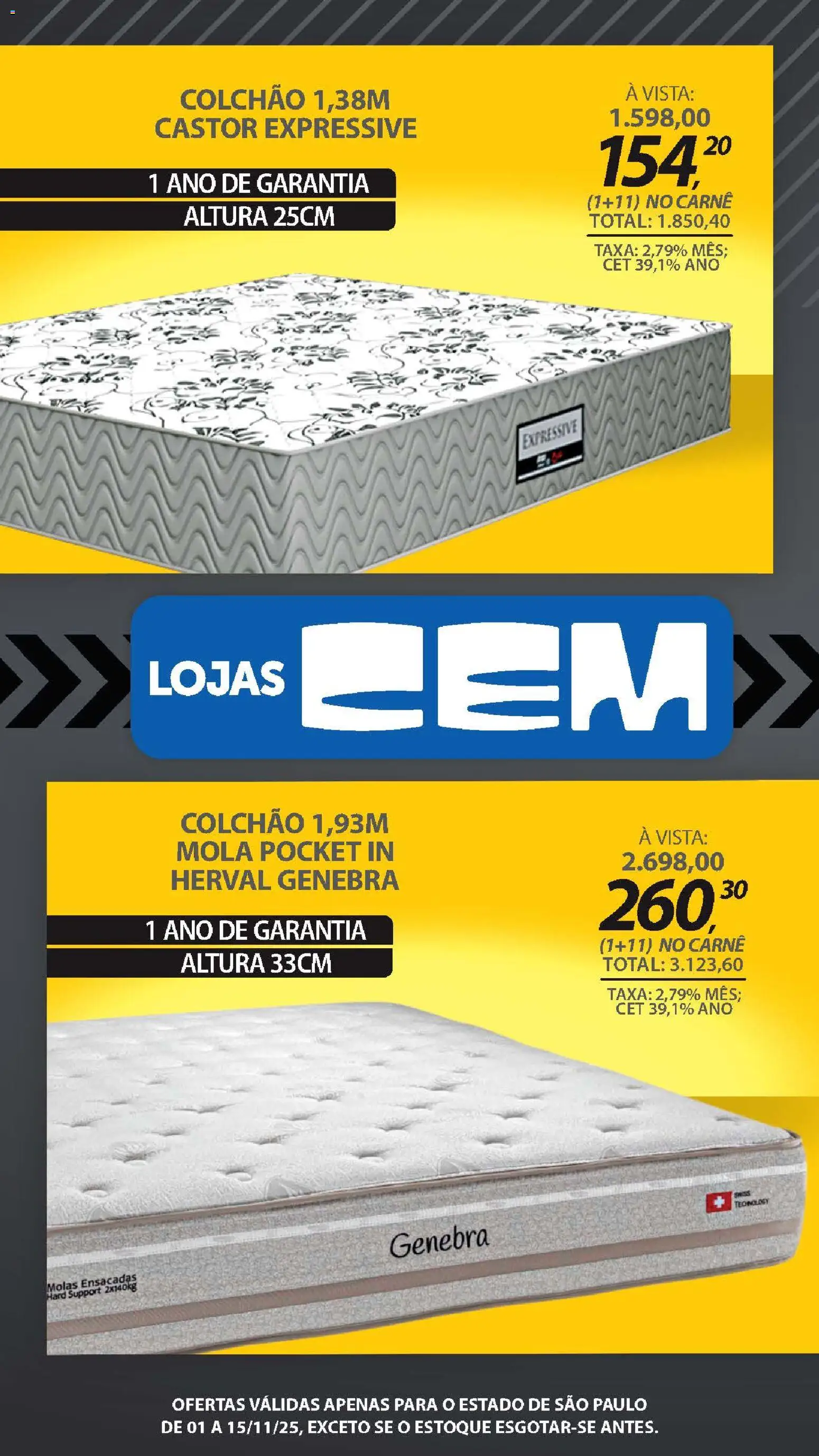 Lojas Cem Folheto - válido de 01.11.2025 | Página: 103