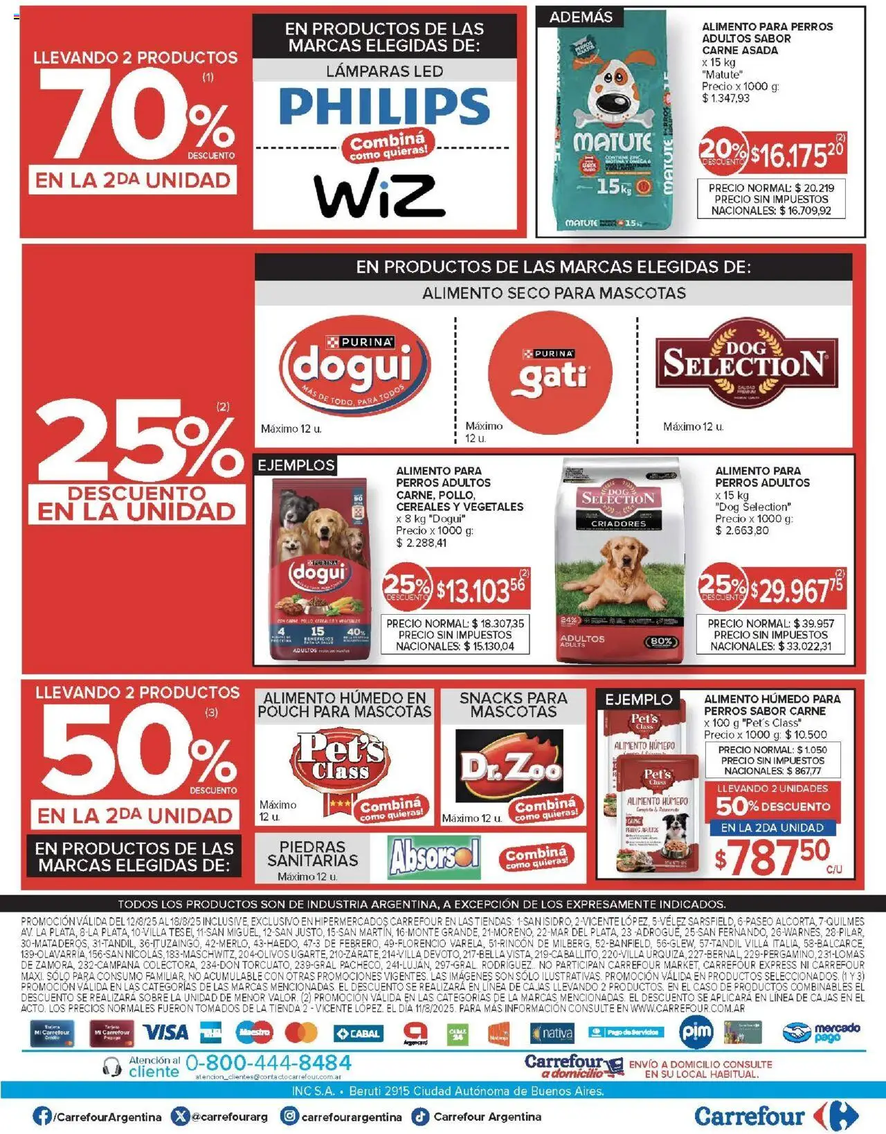 Carrefour ofertas - Buenos Aires │ válido desde el 12.08.2025 | Página: 22 | Productos: Caso, Sobre, Cereales