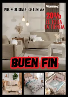 Vista previa de Vianney Buen Fin, nuevo folleto de la tienda, válido en México a partir del 13.11.2025