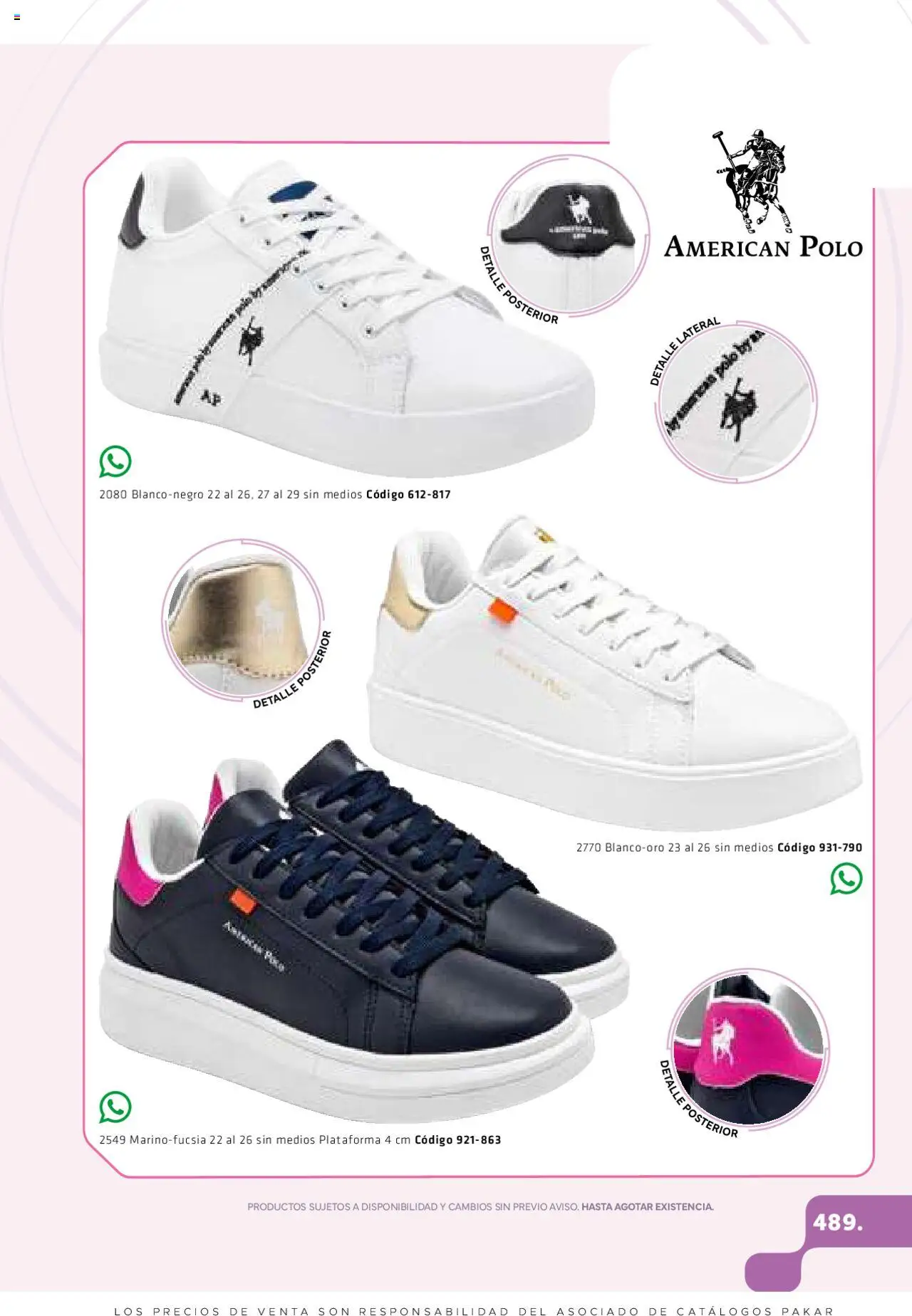 Nuevas ofertas de SC Pakar válidas en toda la República Mexicana desde el 06.03.2025. ¡Encuentra las mejores ofertas en SC Pakar catálogo Women! | Página: 489