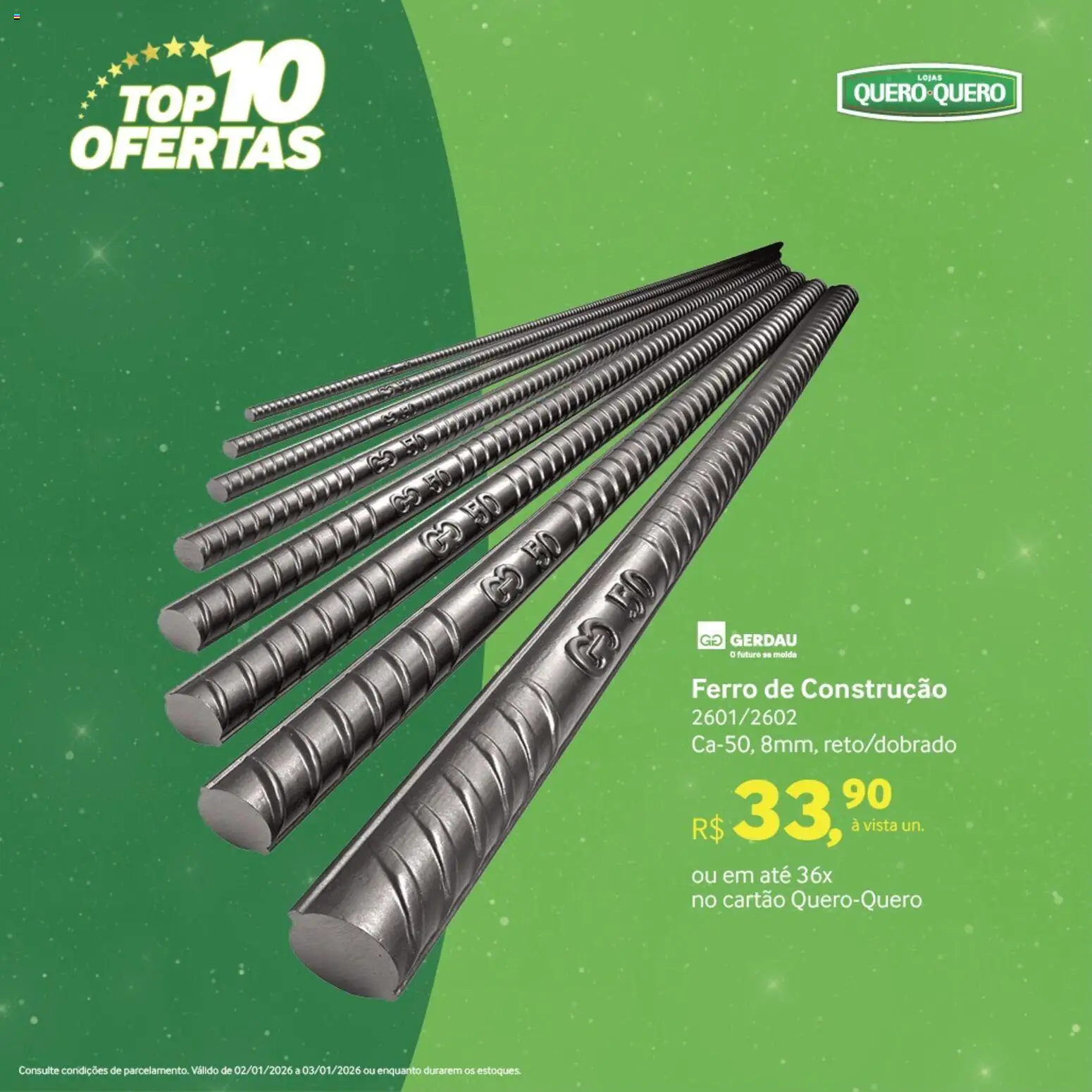 Lojas Quero-Quero Folheto - válido de 02.01.2026 | Página: 17 | Produtos: Ferro