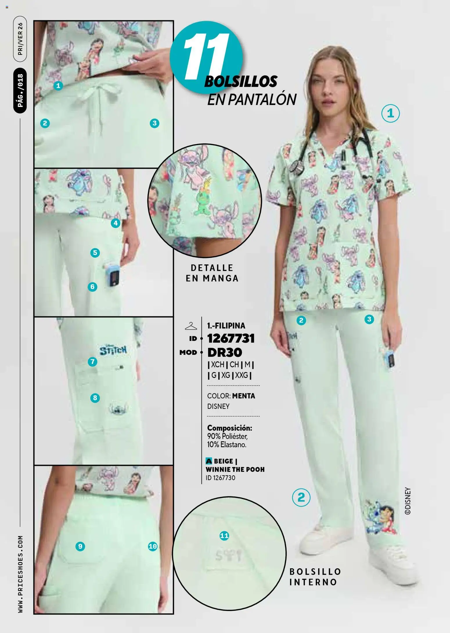 Nuevas ofertas de Price Shoes válidas en toda la República Mexicana desde el 01.03.2026. ¡Encuentra las mejores ofertas en Price Shoes catálogo Med Chef! | Página: 18 | Productos: Manga