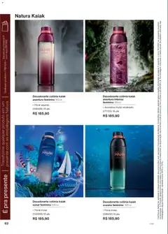 Natura - Ciclo 18/2025 - Pré-Visualização do folheto da loja Natura, válido de 30.10.2025 | Página: 62