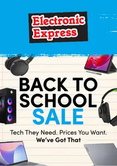 Preview of Electronic Express weekly ads valid from 04.08.2025
