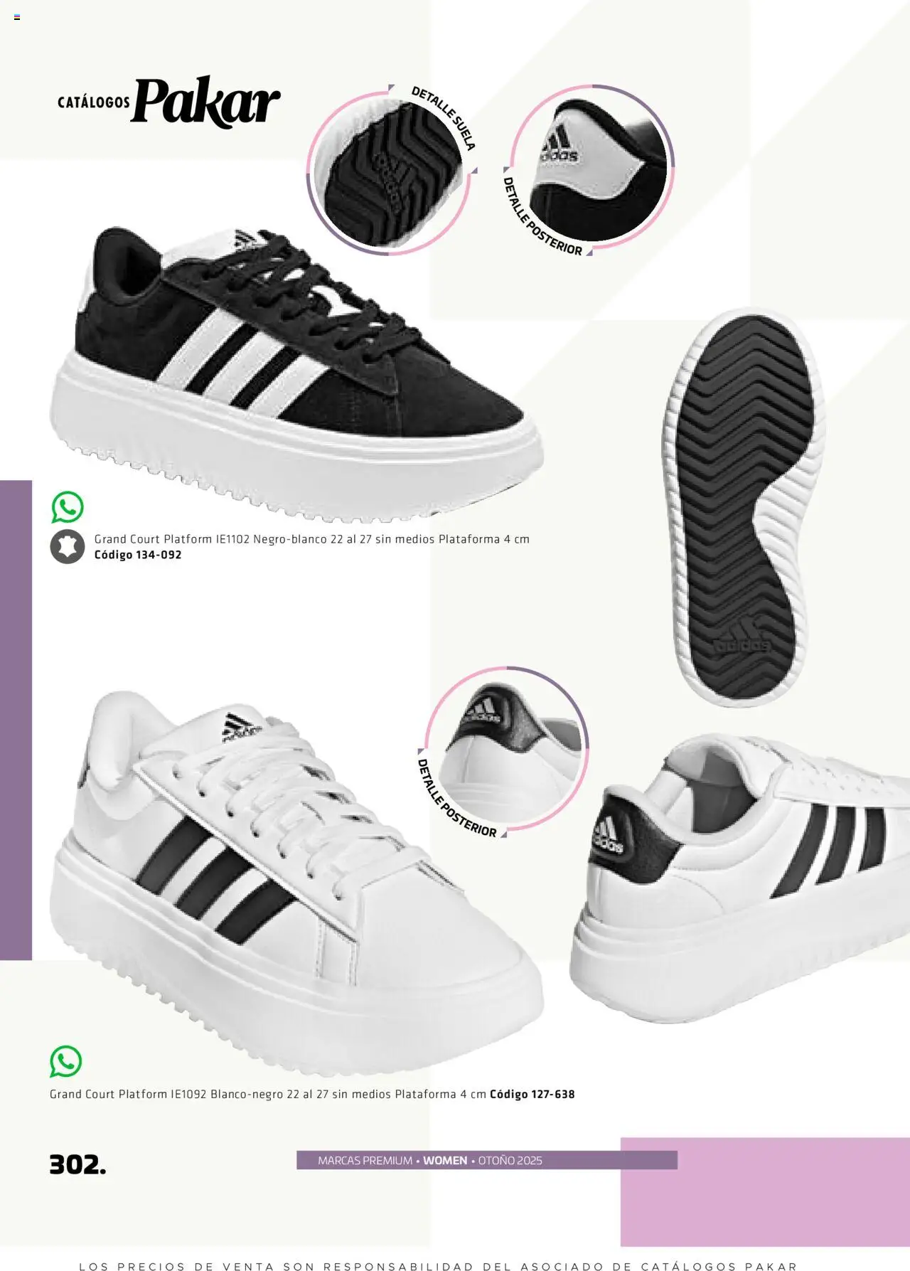 Nuevas ofertas de SC Pakar válidas en toda la República Mexicana desde el 29.08.2025. ¡Encuentra las mejores ofertas en SC Pakar - Catálogo Otoño Women! | Página: 302