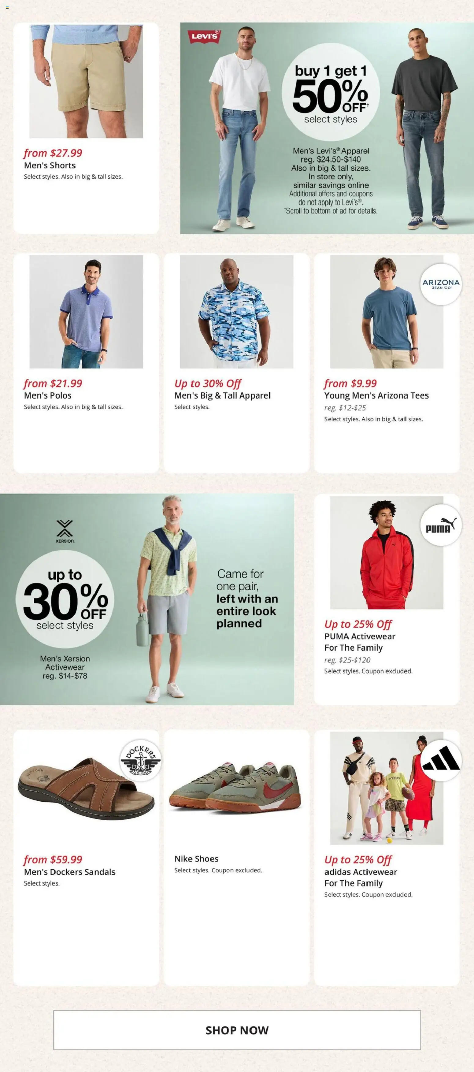 The new JCPenney flyer is now online. See all April offers on your mobile and save! | United States