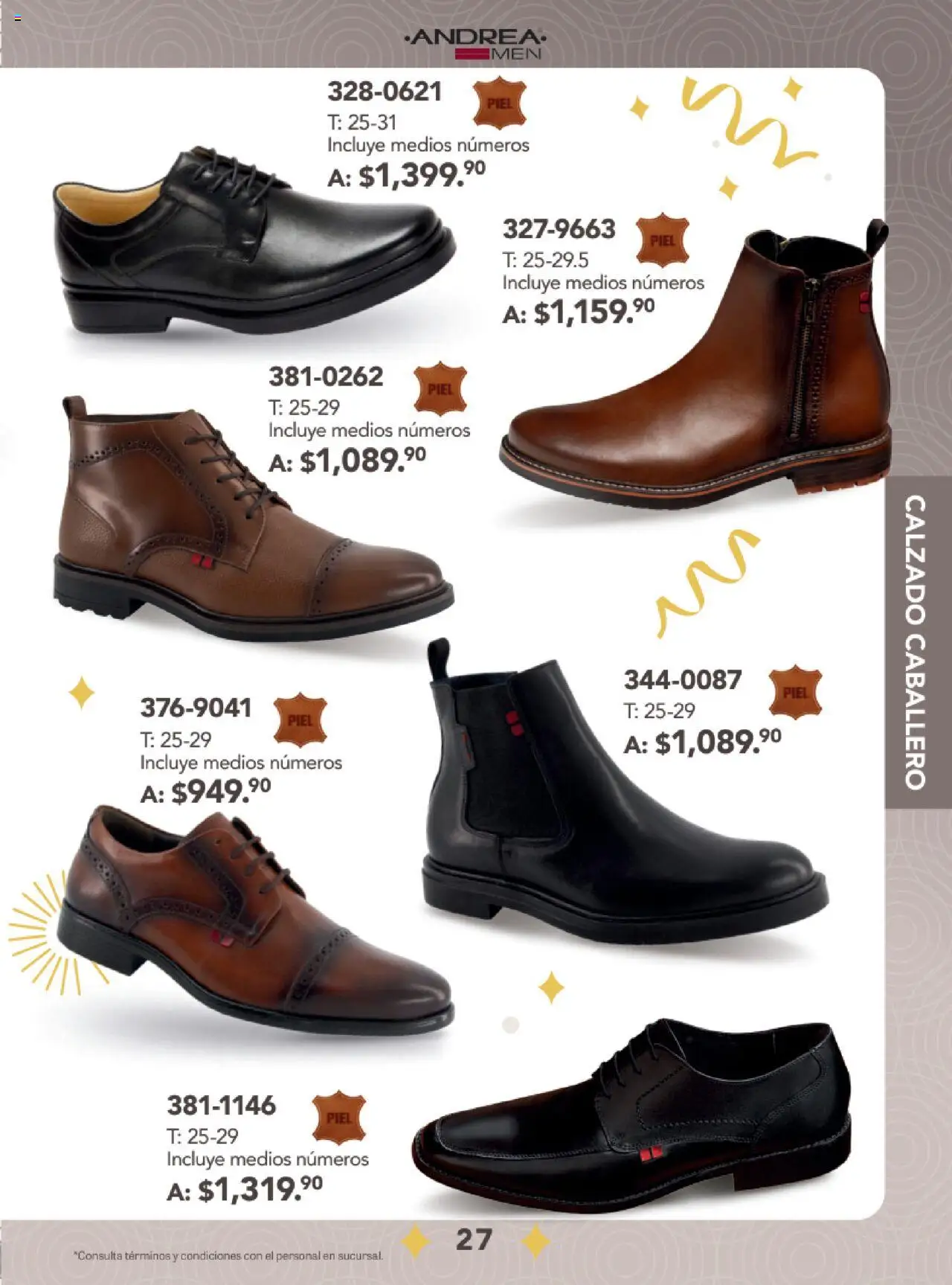 Nuevas ofertas de Andrea válidas en toda la República Mexicana desde el 24.08.2025. ¡Encuentra las mejores ofertas en Andrea - Catálogo Fiestas y Celebraciones! | Página: 27