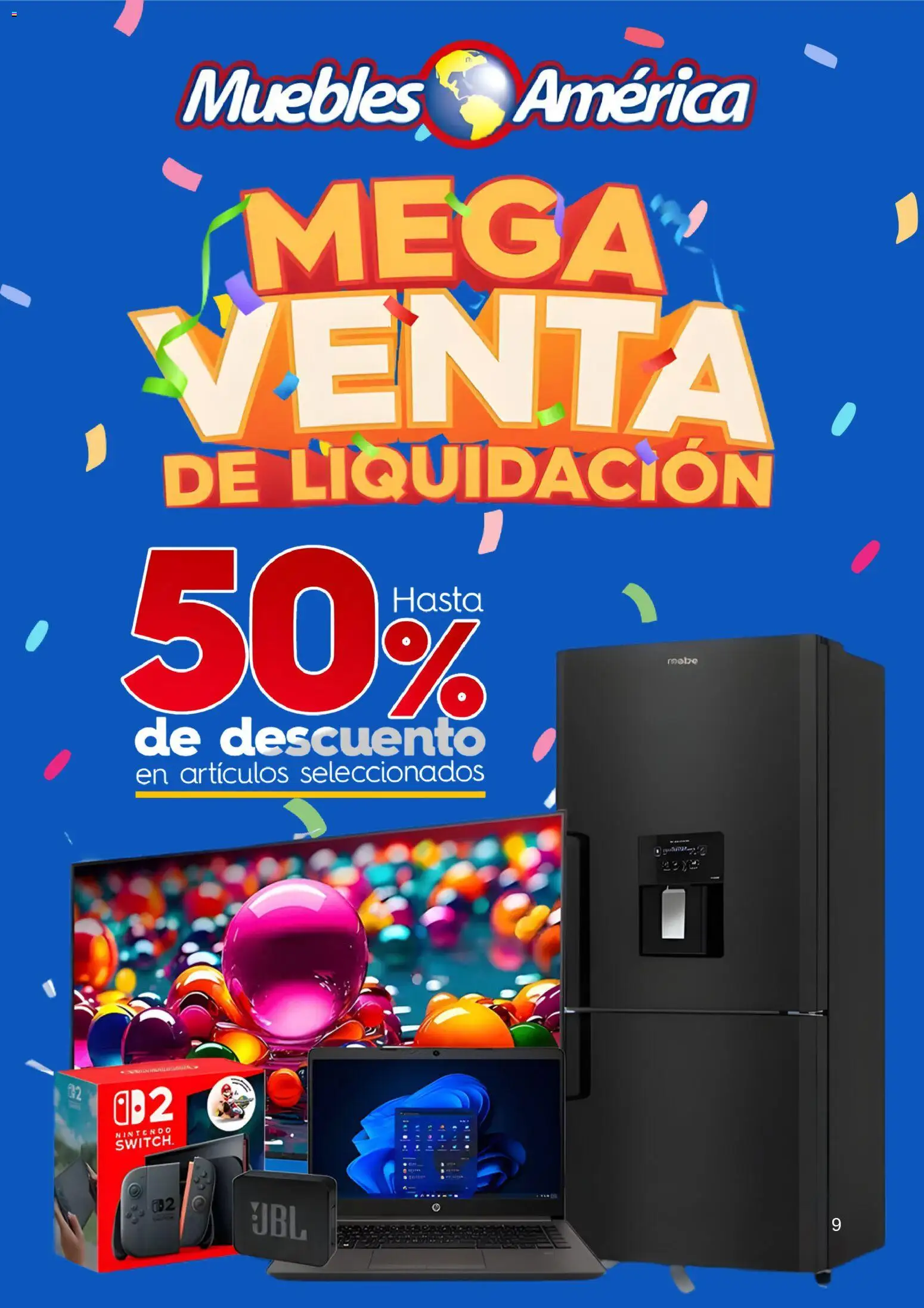 Nuevas ofertas de Muebles America válidas en toda la República Mexicana desde el 13.01.2026. ¡Encuentra las mejores ofertas en Muebles America catálogo! | Página: 1