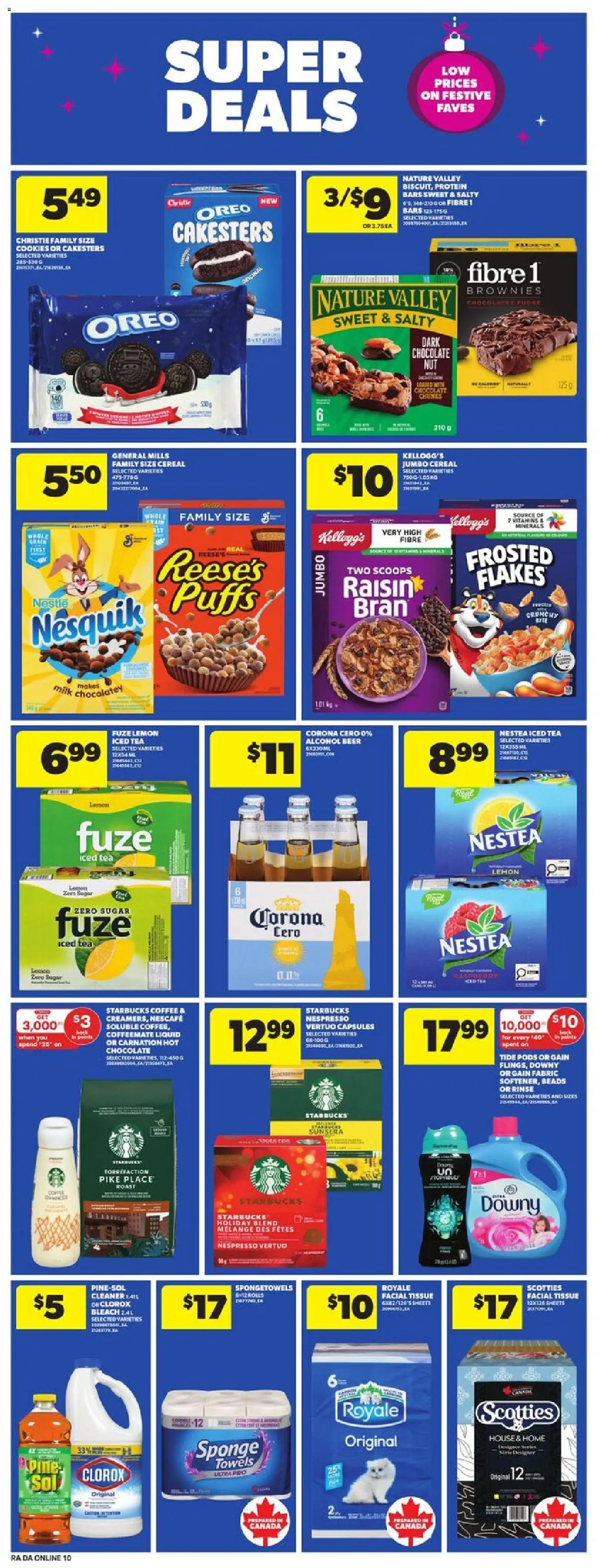 Atlantic Superstore flyer valid from 04.12.2025 | Page: 17 | Products: Tea, Cookies, Chocolate, Beer