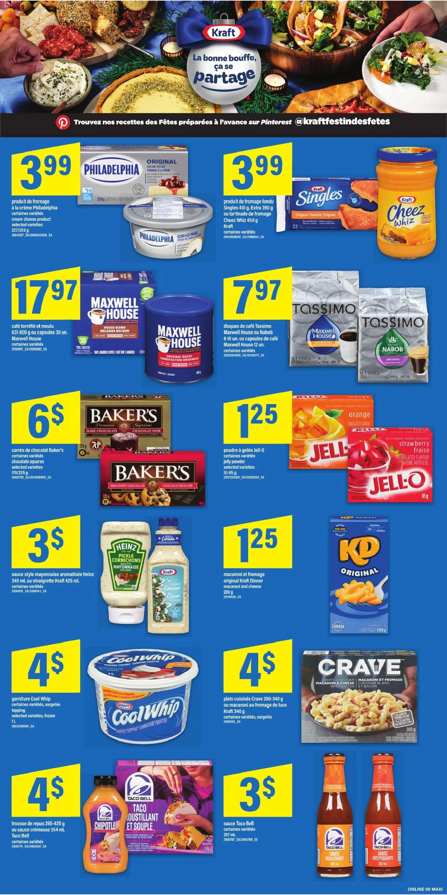 Maxi flyer valid from 11.12.2025 | Page: 14 | Products: Cream, Cheese, Coffee, Chocolate