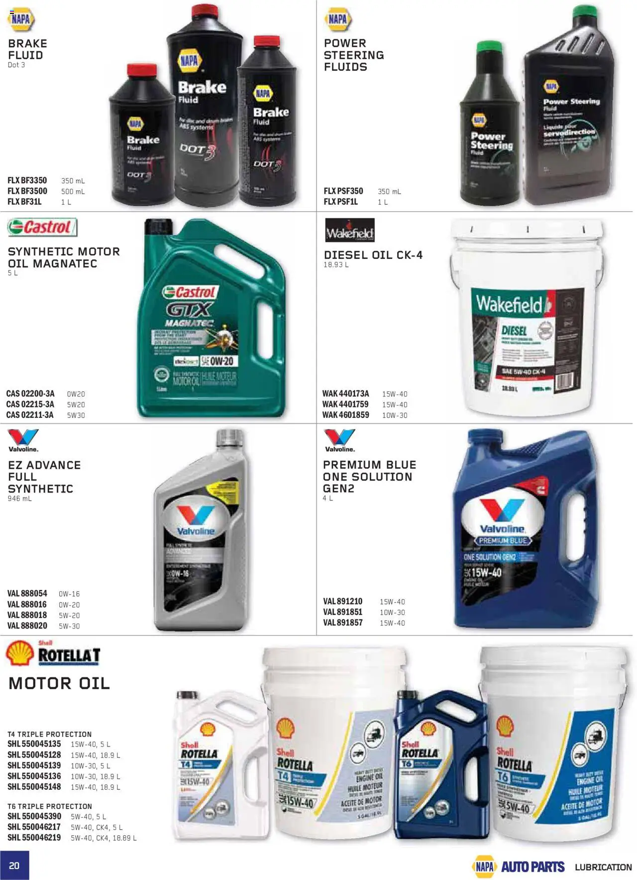 NAPA Auto Parts flyer valid from 01.07.2025 | Page: 20