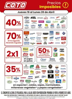 Vista previa Coto - Salon A válido desde el 16.04.2026