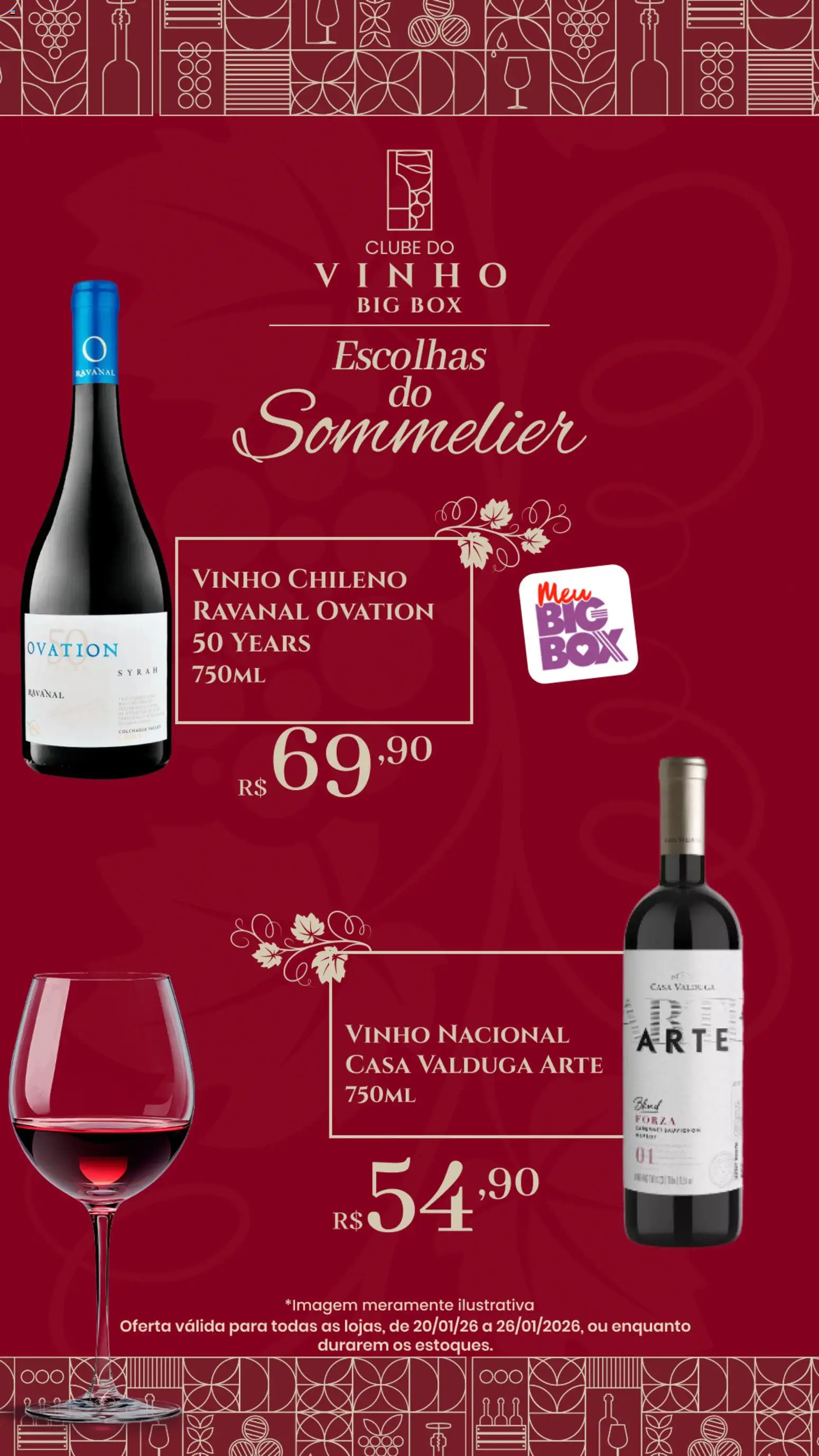 Big Box Folheto - válido de 20.01.2026 | Página: 3 | Produtos: Vinho