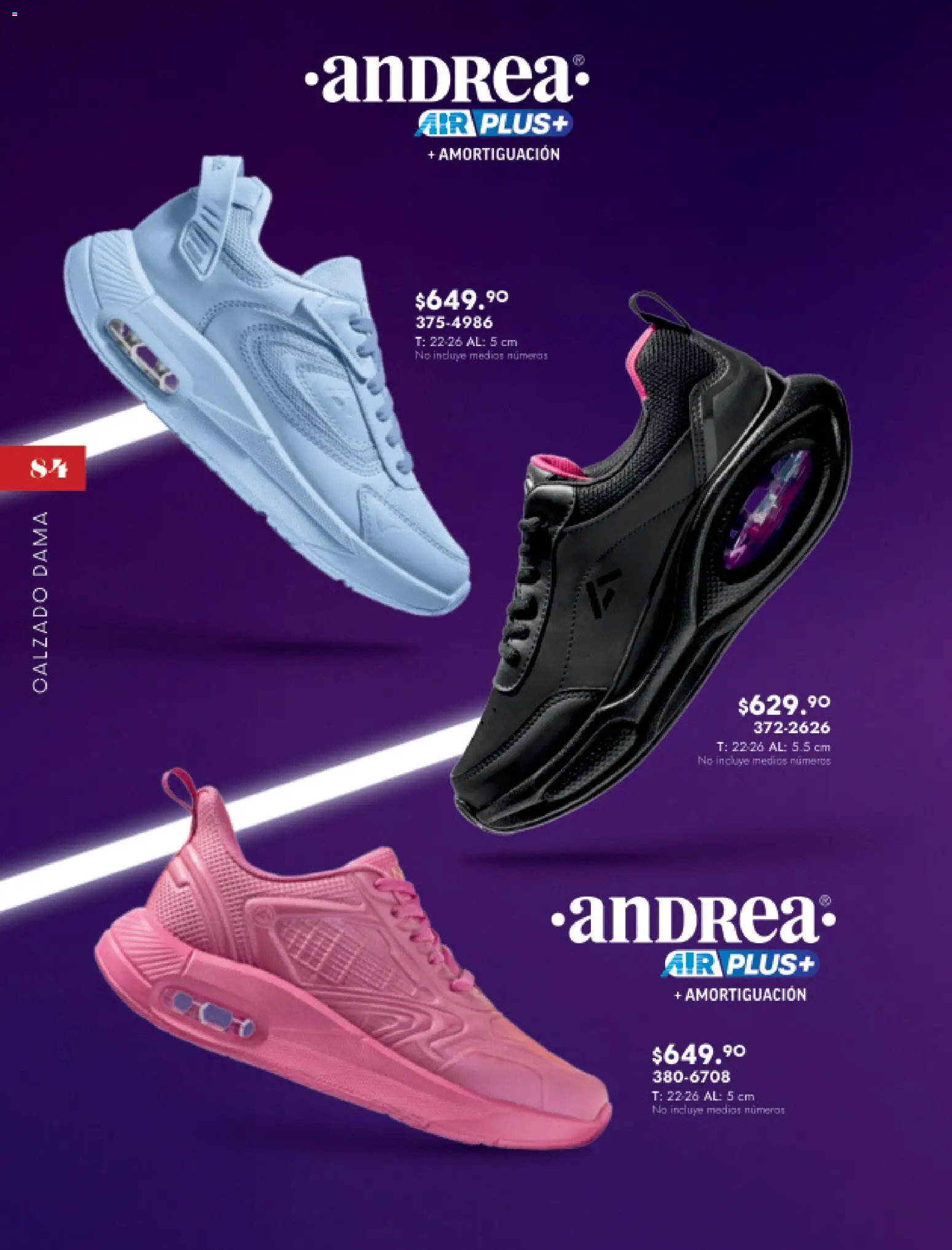 Nuevas ofertas de Andrea válidas en toda la República Mexicana desde el 16.11.2025. ¡Encuentra las mejores ofertas en Andrea catálogo Moda Joven! | Página: 84