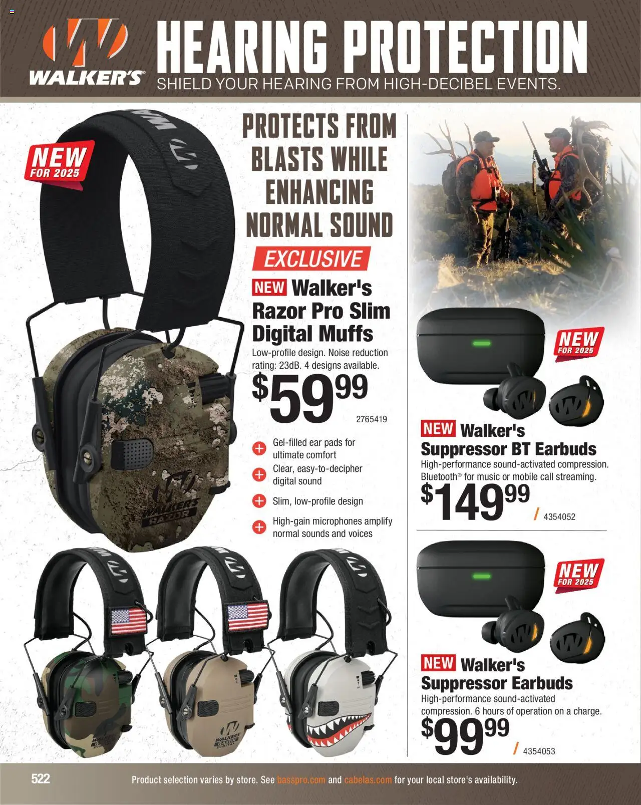 Cabela's Hunting Master 25 - valid from 11.08.2025 | Page: 522 | Products: Pads