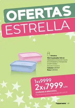 Vista previa Tupperware Folleto válido desde el 26.02.2026 | Página: 60 | Productos: Heladera
