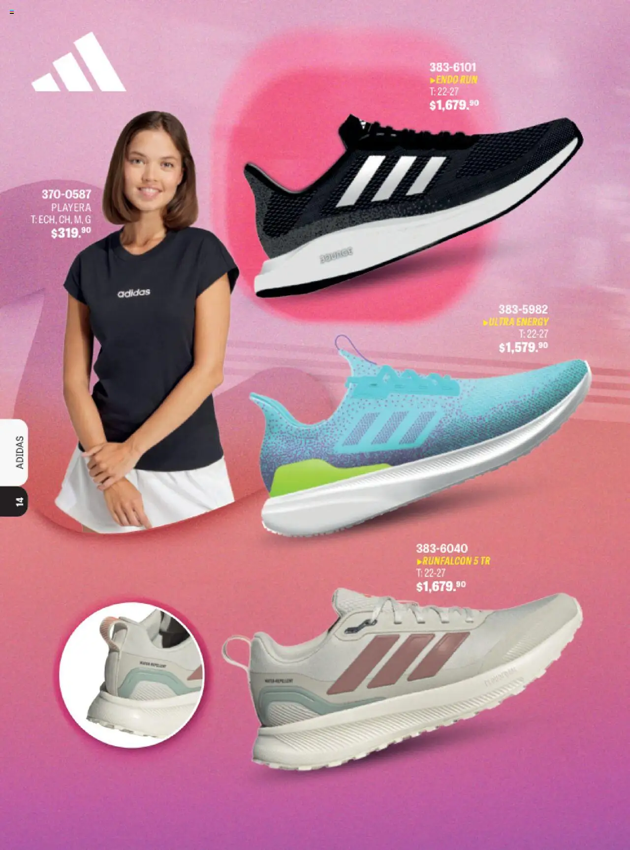 Nuevas ofertas de Andrea válidas en toda la República Mexicana desde el 13.08.2025. ¡Encuentra las mejores ofertas en Andrea - Catálogo Andrea Sport! | Página: 11 | Productos: Playera