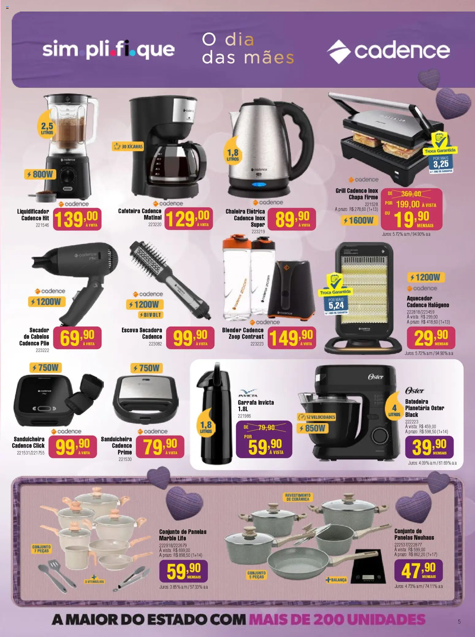 Berlanda Folheto - válido de 27.04.2026 | Página: 5 | Produtos: Grill, Sanduicheira, Escova, Liquidificador