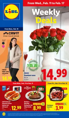 Preview of Lidl weekly ads valid from 11.02.2026