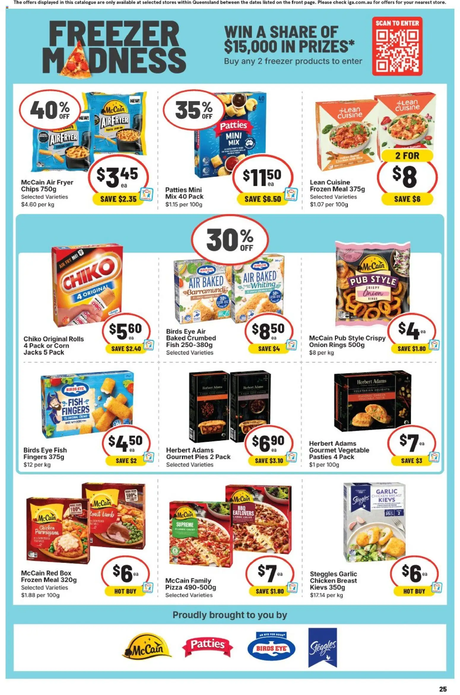 IGA catalogue - valid from 28.01.2026 | Page: 21 | Products: Box, Chicken, Pies, Freezer