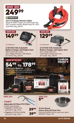 Preview of Princess Auto - 2 Week Sale! from shop Princess Auto valid from 02.12.2025 | Page: 75 | Products: Battery, Oil